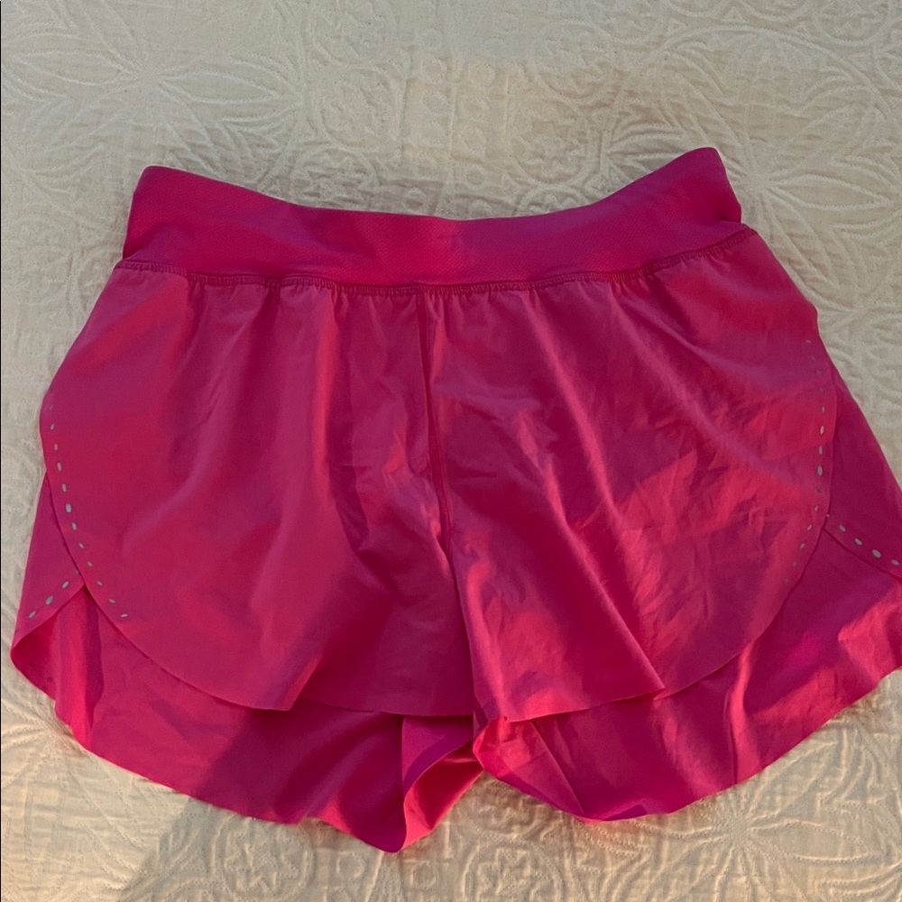 Lululemon Athletica Bright Pink Athletic Shorts